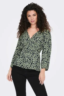 Blusa Manga 3/4 Cruzada