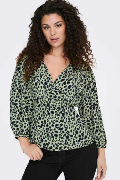 Blusa Manga 3/4 Cruzada