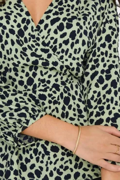 Blusa Manga 3/4 Cruzada