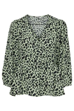 Blusa Manga 3/4 Cruzada