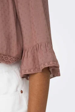 Blusa Manga 3/4 Gola Redonda