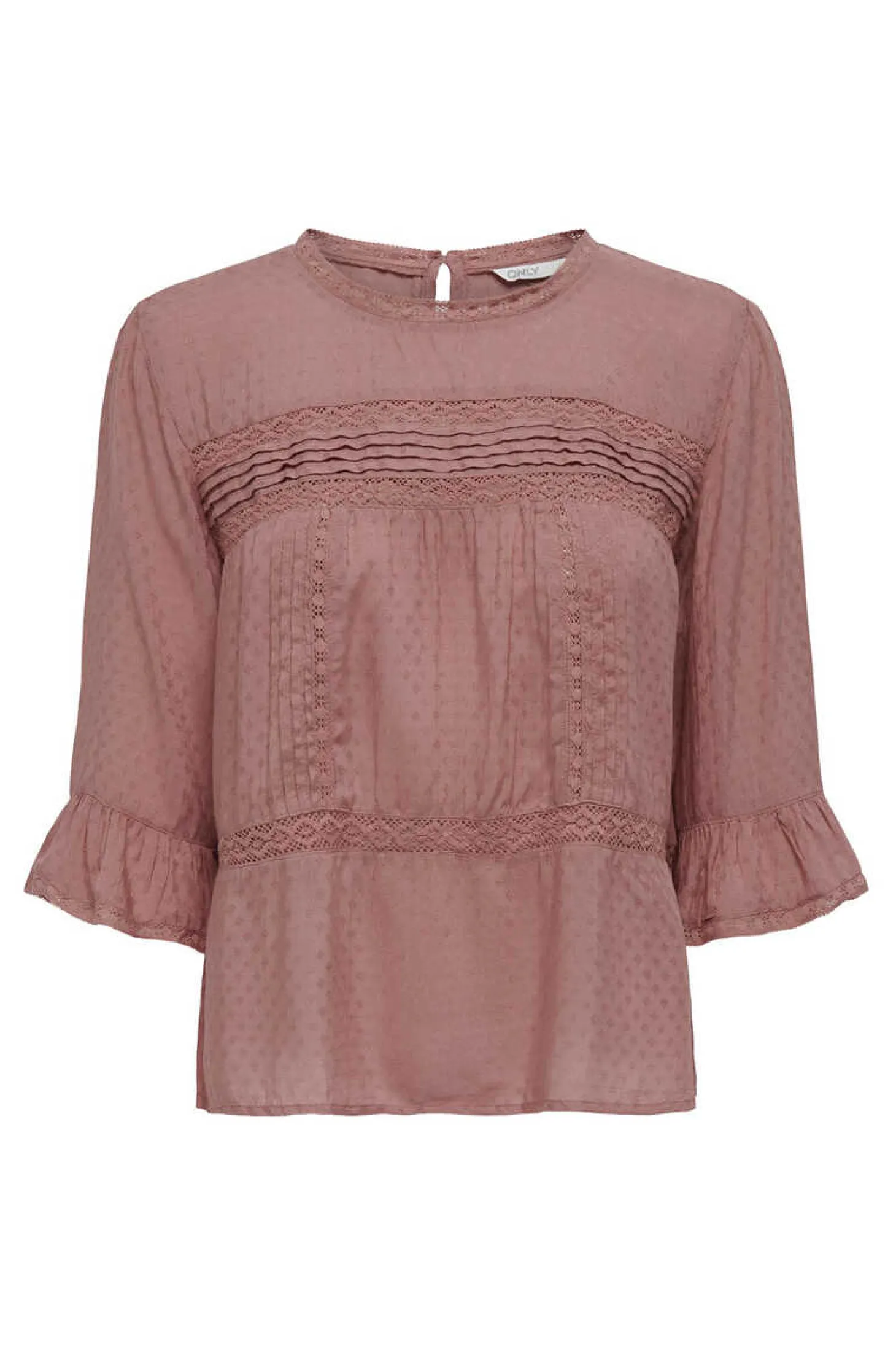 Blusa Manga 3/4 Gola Redonda