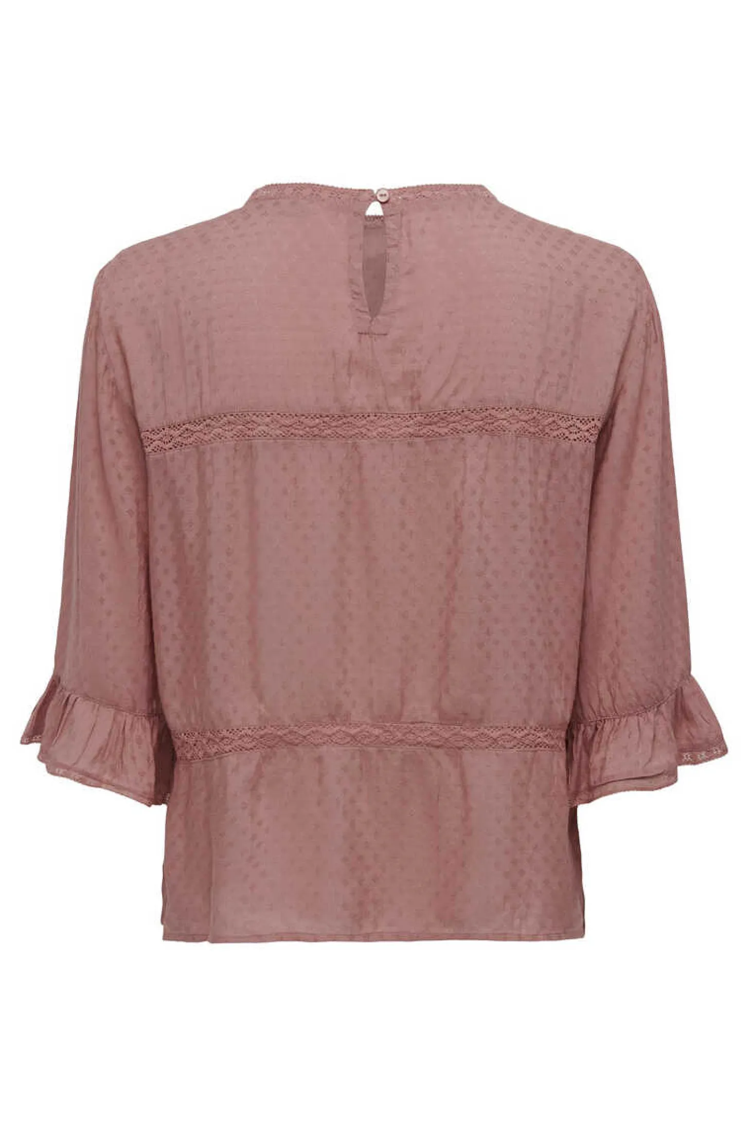 Blusa Manga 3/4 Gola Redonda