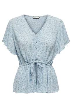 Blusa Manga Curta Botoes