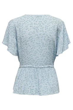 Blusa Manga Curta Botoes