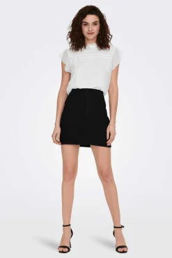 Blusa Manga Curta Plumetti