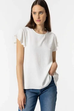 Blusa Plissada Nas Costas