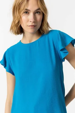 Blusa Plissada Nas Costas