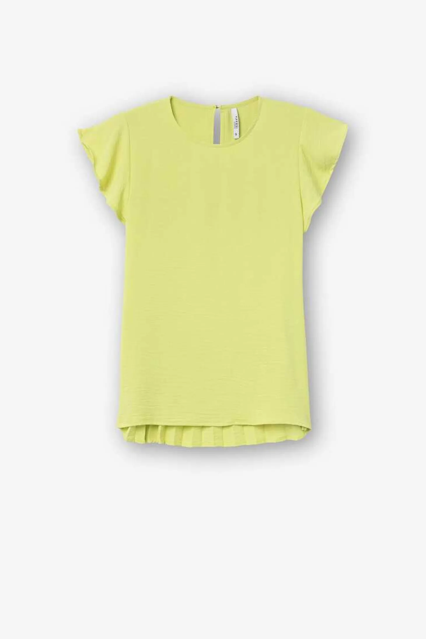 Blusa Plissada Nas Costas