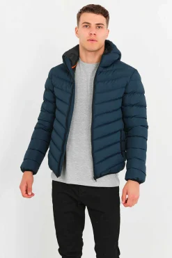 Blusao Acolchoado Com Capuz