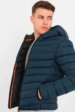 Blusao Acolchoado Com Capuz