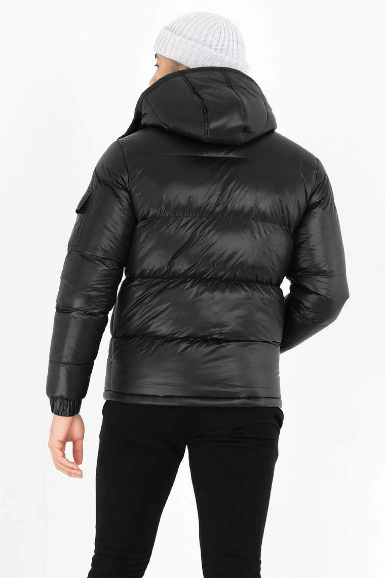 Blusao Acolchoado Com Capuz