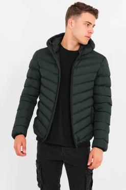 Blusao Acolchoado Com Capuz