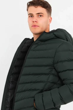 Blusao Acolchoado Com Capuz