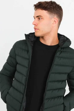 Blusao Acolchoado Com Capuz