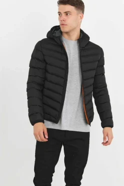 Blusao Acolchoado Com Capuz