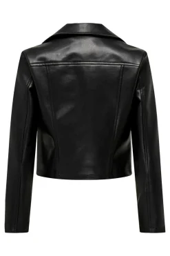 Blusao Biker Efeito Pele