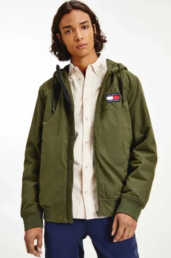 Blusao Com Capuz E Bolsos