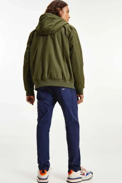 Blusao Com Capuz E Bolsos