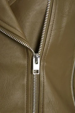 Blusao De Mulher De Couro