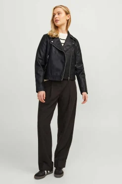 Blusao De Mulher De Couro