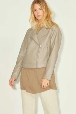 Blusao De Mulher De Couro