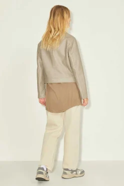 Blusao De Mulher De Couro