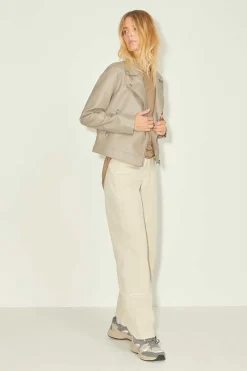 Blusao De Mulher De Couro