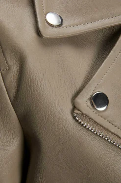 Blusao De Mulher De Couro