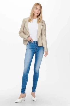 Blusao De Polipele Estilo Biker