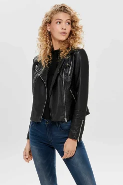 Blusao De Polipele Estilo Biker