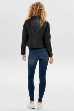 Blusao De Polipele Estilo Biker