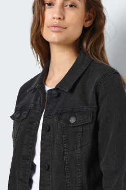 Blusao Denim Ajustado