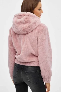 Blusao Pelo Com Capuz