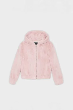 Blusao Pelo Com Capuz