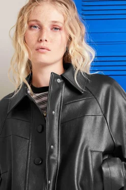 Blusao Polipele Abotoado