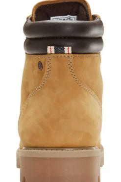 Bota Montanhista De Nobuck Com Cordoes