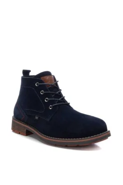 Botim De Homem Em Croute Em Castanho