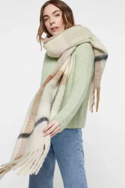 Cachecol Comprido De Quadrados