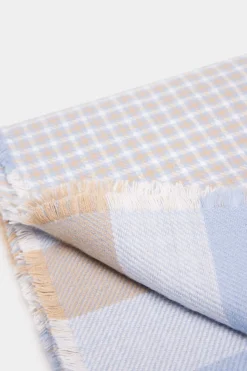 Cachecol Reversivel Quadrados