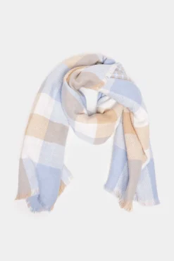 Cachecol Reversivel Quadrados