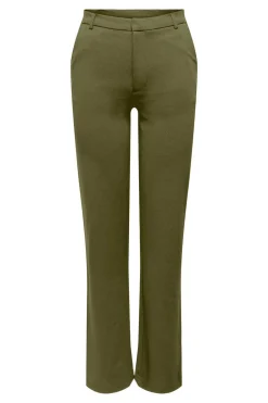 Calca Corte Reto De Cintura Media