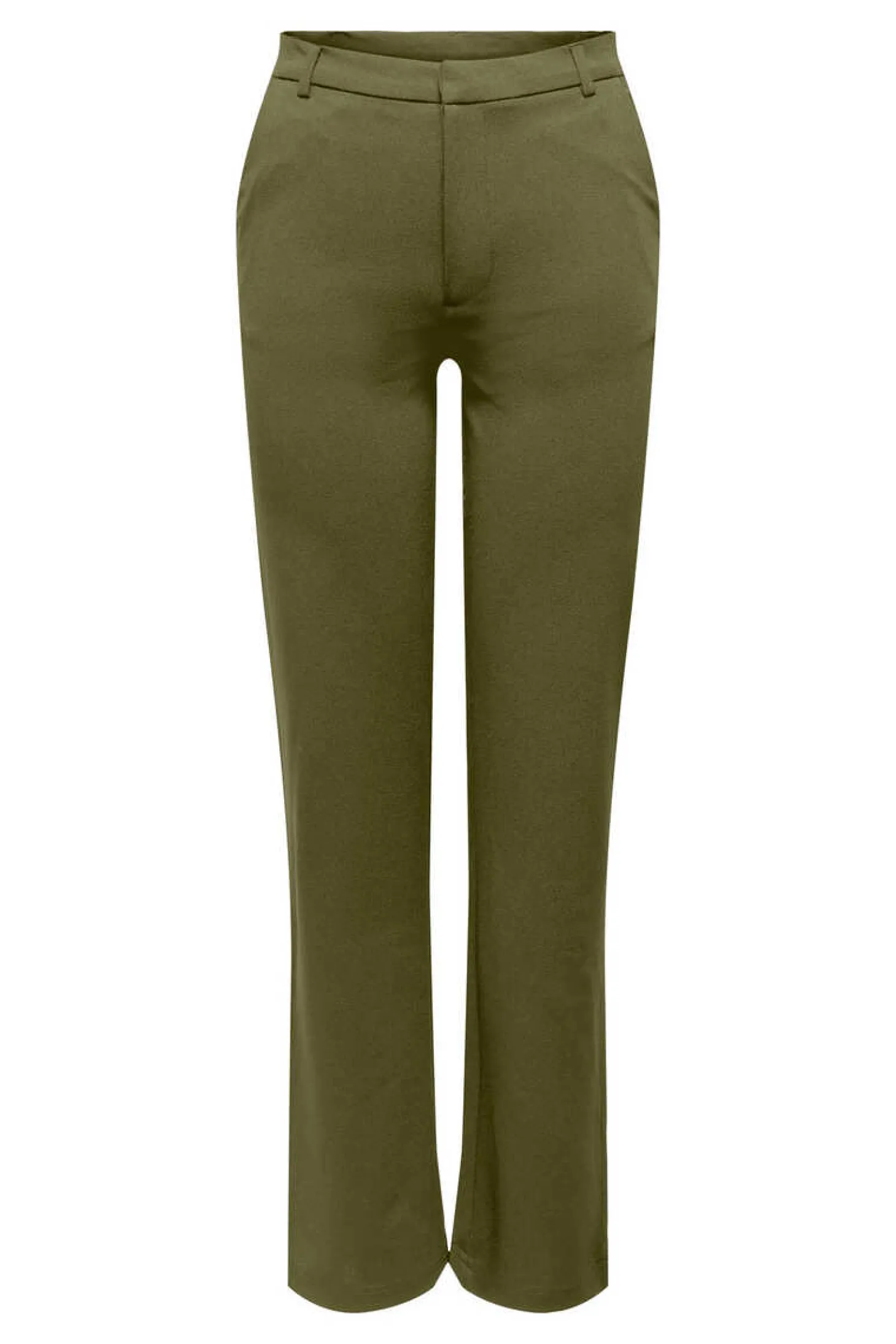 Calca Corte Reto De Cintura Media