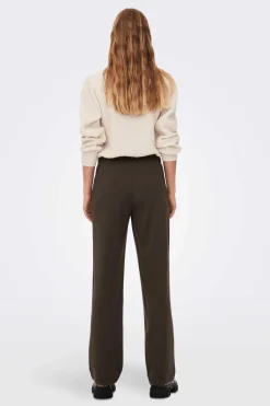 Calca Corte Reto De Cintura Media