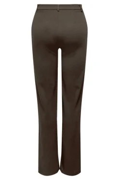 Calca Corte Reto De Cintura Media