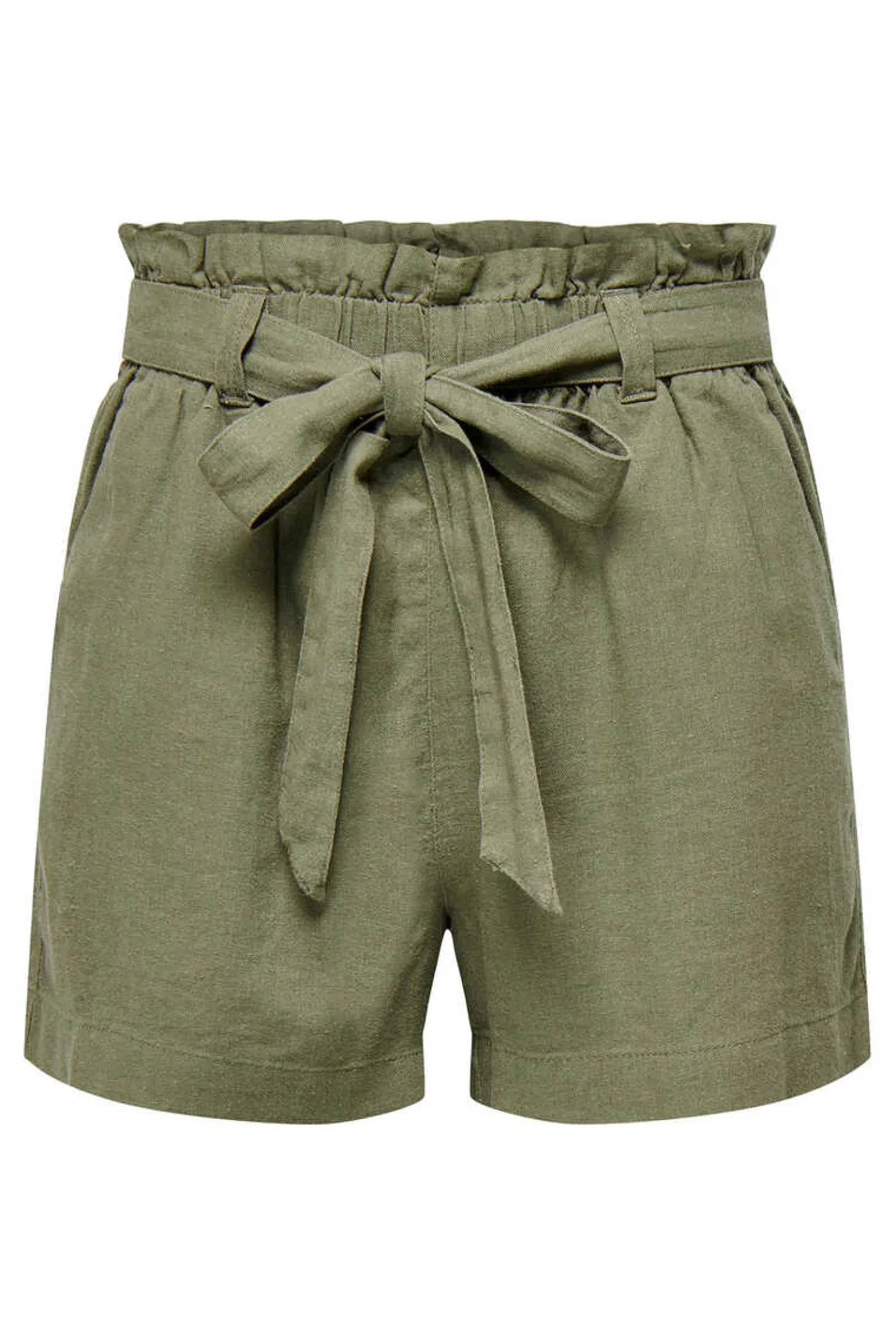 Calca Curta De Linho