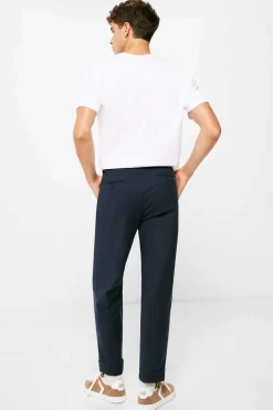 Calcas Chino Com Estrutura Bicolor Invernal