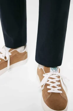 Calcas Chino Com Estrutura Bicolor Invernal