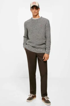 Calcas Chino Com Estrutura Bicolor Invernal