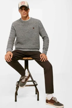 Calcas Chino Com Estrutura Bicolor Invernal